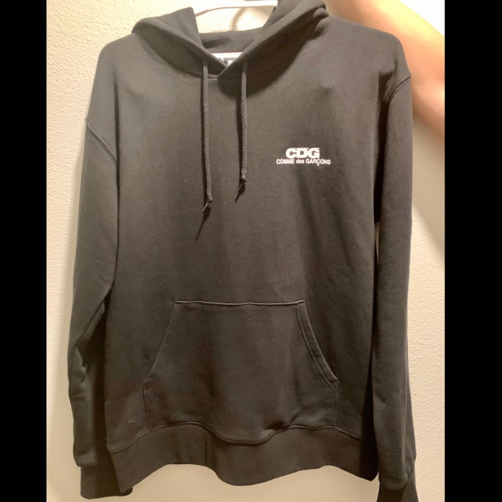 Comme Des Garçons Black Hoodie